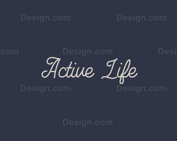 Elegant Lifestyle Brand Logo