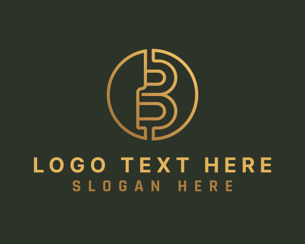 Blockchain logo example 4