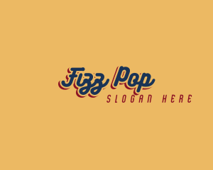 Retro Shadow Business logo design