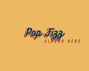 Retro Shadow Business logo design