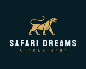 Jaguar Wildlife Safari logo design