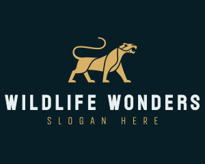 Jaguar Wildlife Safari logo design