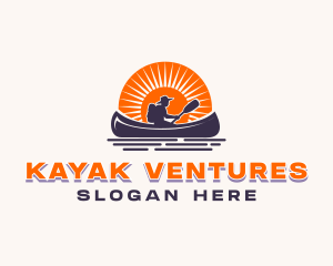 Travel Kayak Boat Adventure logo