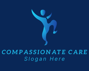 Social Worker Human Volunteer logo design