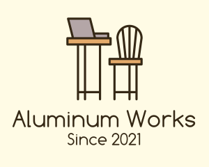 Working Space Furniture logo design