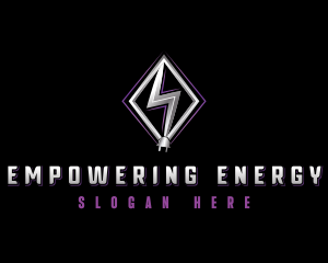 Power Electric Plug logo design