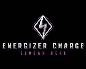 Power Electric Plug logo design