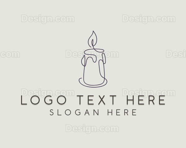 Scented Candle Maker Logo