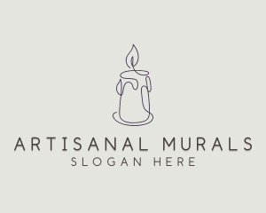 Scented Candle Maker logo design