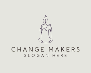 Scented Candle Maker logo design