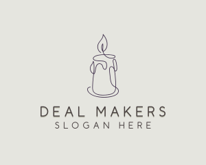 Scented Candle Maker logo design