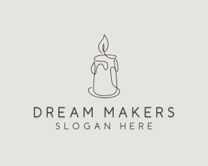 Scented Candle Maker logo design