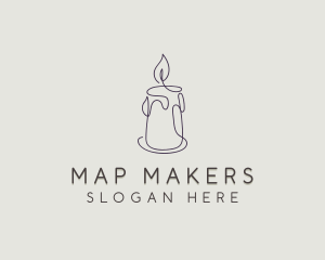 Scented Candle Maker logo design