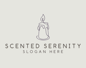 Scented Candle Maker logo design