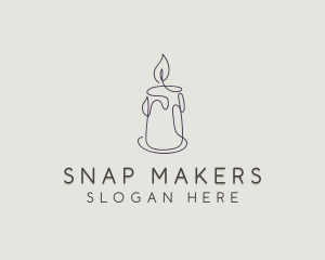 Scented Candle Maker logo design