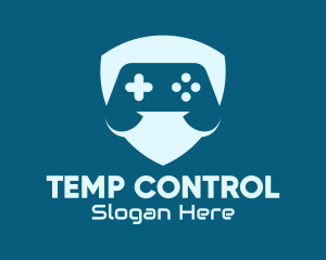 Gaming Shield Controller logo design