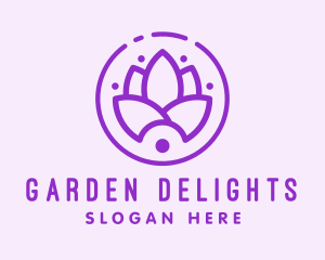 Flower Bud Garden logo design