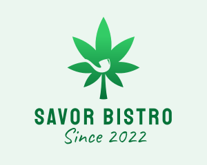 Cannabis Leaf Pipe  logo