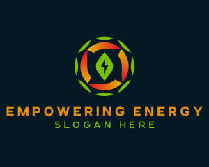 Eco Sustainable Electricity logo design