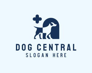 Dog Animal Clinic logo design