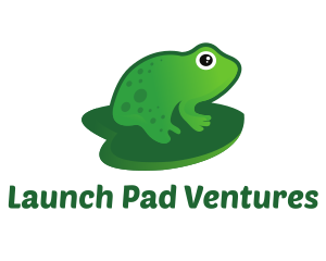 Lily Pad Frog logo design