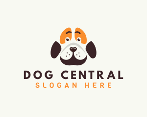 Cute Dog Paw logo design