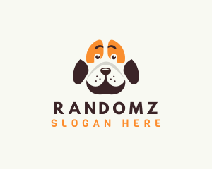 Cute Dog Paw logo