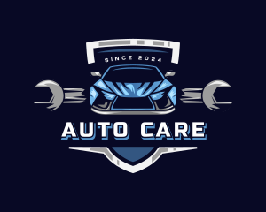 Car Detailing Wrench logo design