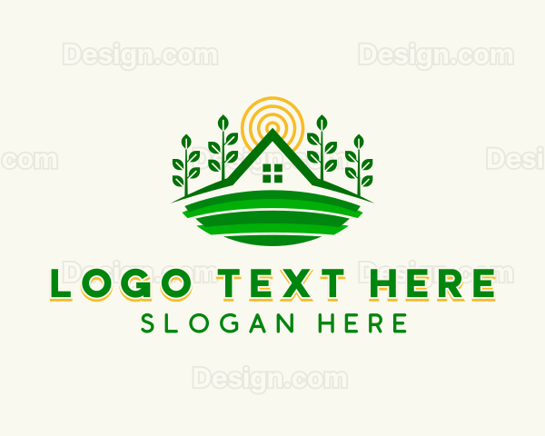 Landscaping Garden Backyard Logo