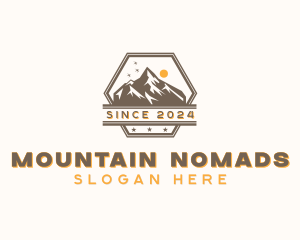 Mountain Summit Trekking  logo design