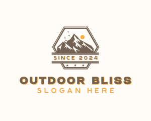 Mountain Summit Trekking  logo design