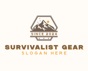 Mountain Summit Trekking  logo design