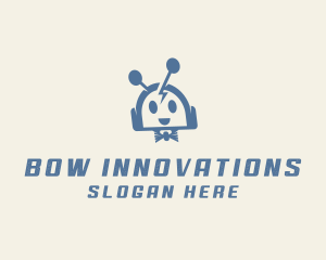 Happy Bow Tie Robot logo