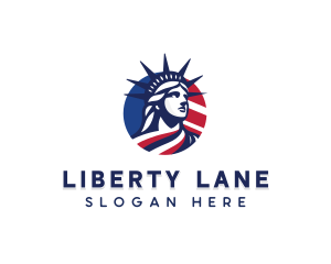 Liberty Patriotic USA logo design