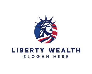 Liberty Patriotic USA logo design