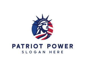 Liberty Patriotic USA logo design