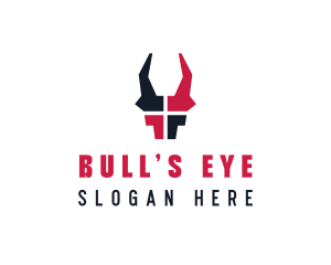 Wild Bull Horns logo design