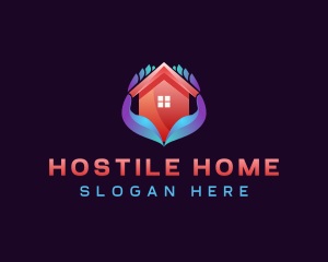 Home Hand Foundation logo design