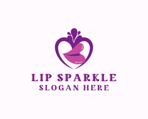 Erotic Sexy Lips logo design