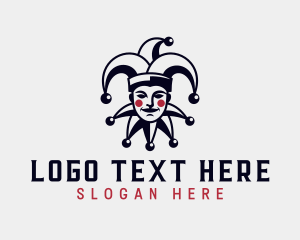 Carnival Joker Clown logo