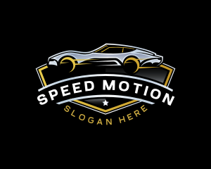 Car Racing Automotive logo design