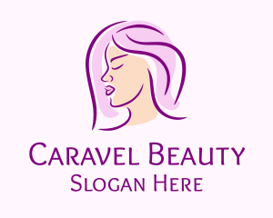 Woman Facial Care logo design