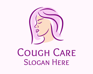 Woman Facial Care logo design