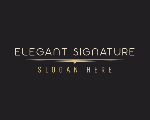 Elegant Luxury Business logo design