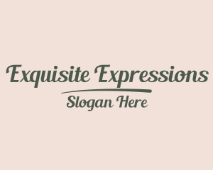 Calligraphy Studio Business logo