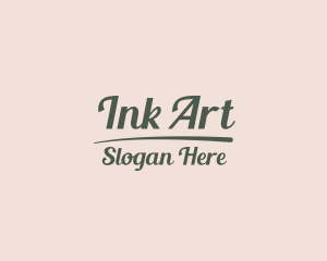 Calligraphy Studio Business logo