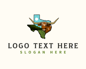 Texas Longhorn Cattle logo