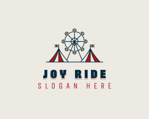 Tent Amusement Park logo design