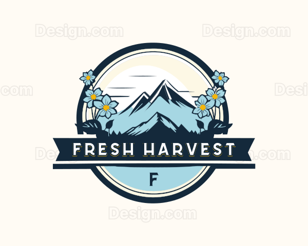 Mountain Travel Hiking Logo