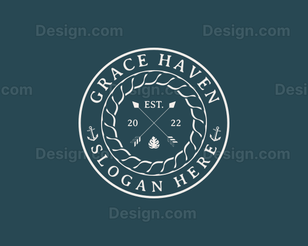 Hipster Arrows Business Logo